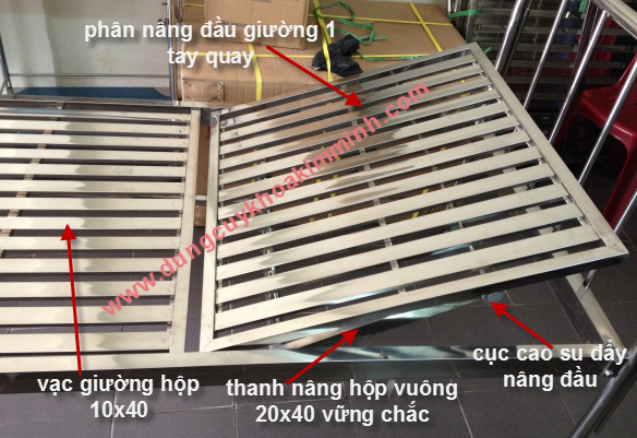 giuong y te nang dau