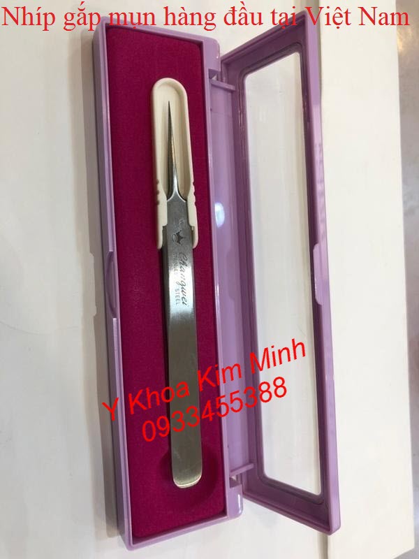 Nhíp gắp mụn có hình vươn miệng Crown của Nhật Bản - Y khoa Kim Minh