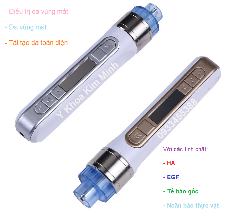 May tiem duong chat HA chong nhan tre hoa da mini cam tay HD100 - Y Khoa Kim Minh