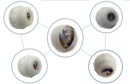 Dùng đầu trị liệu phát sóng xung kích Shock Wave 1-18Hz - Y khoa Kim Minh Dau tri lieu cua may phong song xung kich Shock Wave - Y khoa Kim Minh