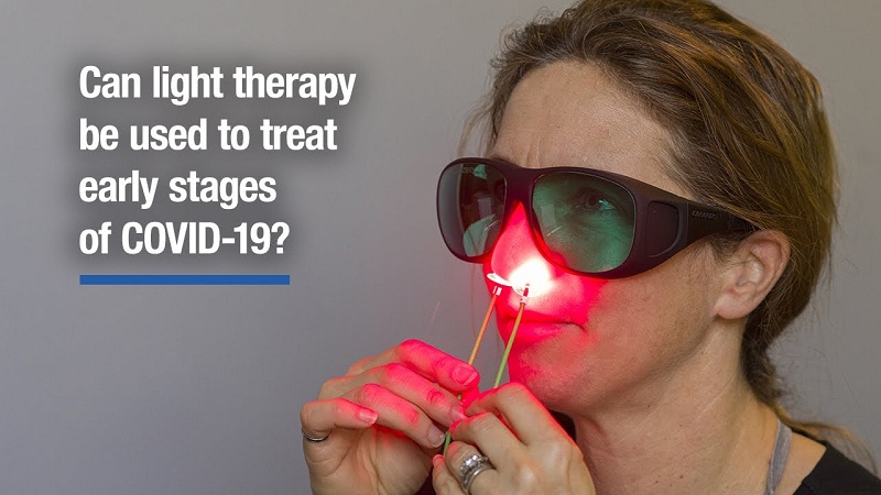 Phương pháp điều trị nhiễm virus Covid-19 giai đoạn đầu bằng ánh sáng hồng ngoại Biobeam 640nm
