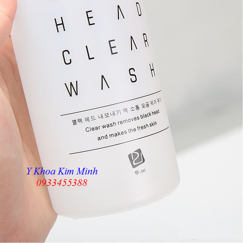 Huyet thanh chua mun dau den Aqua Peel - Y Khoa Kim Minh 0933455388