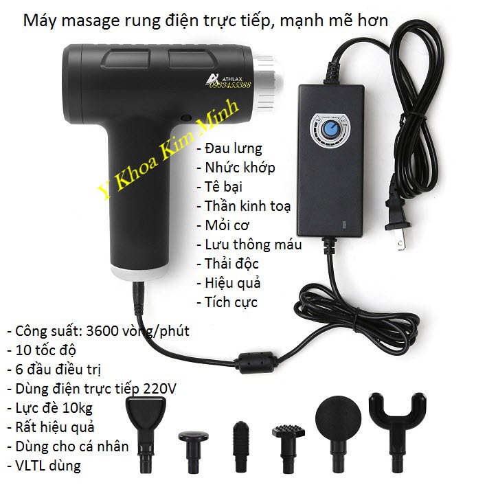 Athlax may masasge gun dung dieu tri va giam dau co khop 6 dau 10 cap do - Y Khoa Kim Minh