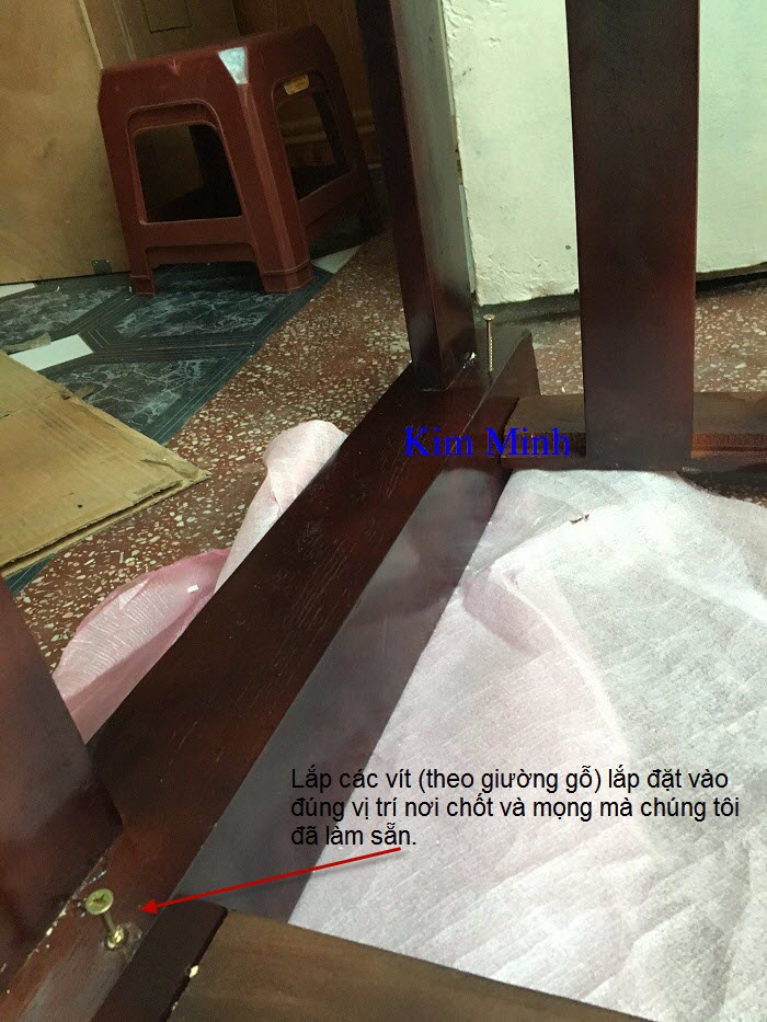 San xuat cung cap giuong go massage gia si toan quoc Kim Minh