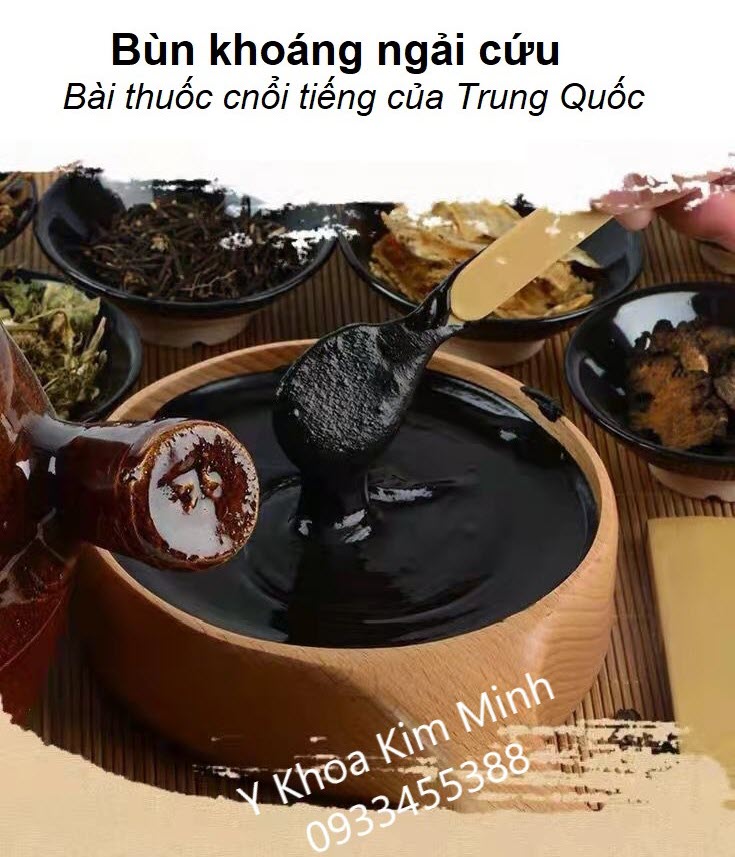 Bùn khoáng ngải cứu đắp chữa bệnh bán ở Tp. HCM