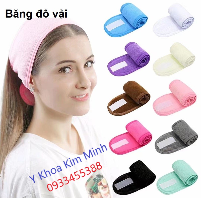 Băng đô vải chăm sóc da