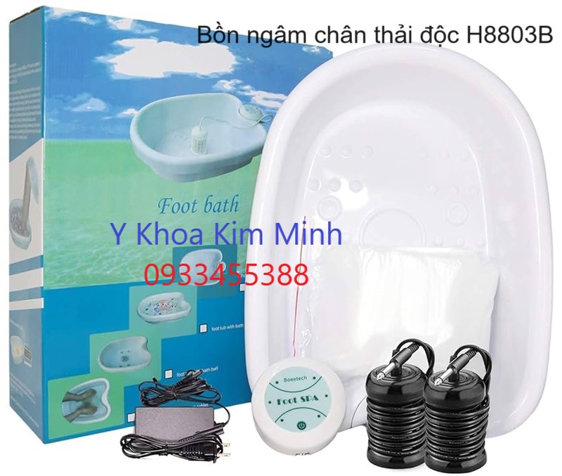 Bồn ngâm chân thải độc 1 người H8803B bán ở Y Khoa Kim Minh