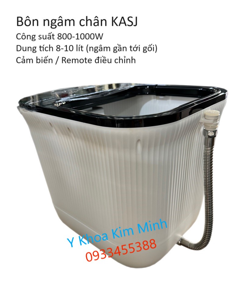 Bồn ngâm chân KASJ dùng ngâm chân thải độc và chữa trị đau khớp, bệnh thấp khớp