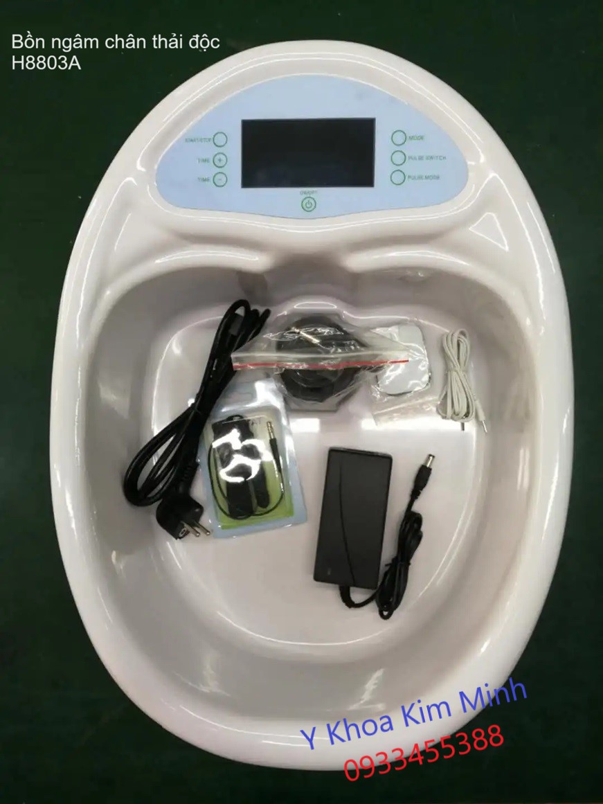 Bồn ngâm chân thải độc ion bán ở Tp.HCM