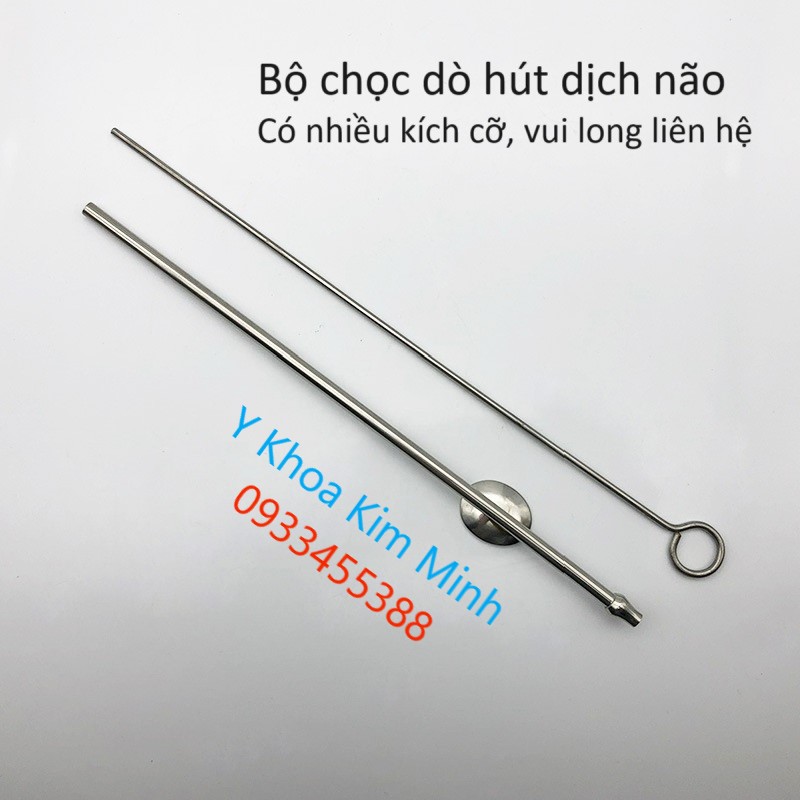 Bộ chọc dò hút dịch não dùng trong phẫu thuật y tế não bộ