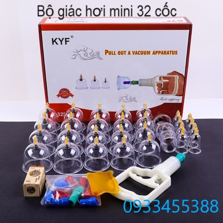 Giác hơi không dùng lửa 32 cốc