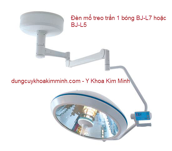 Đèn mổ treo trần 1 bóng BJ-L7 Y Khoa Kim Minh