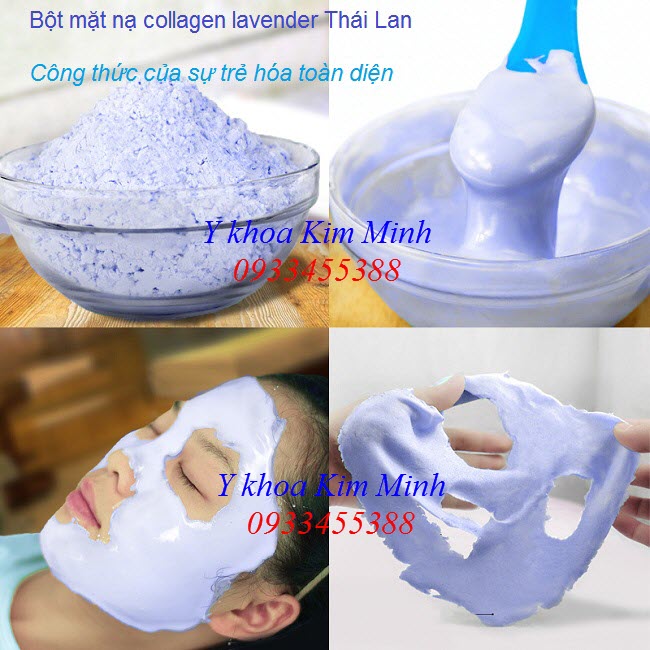 Bán bột mặt nạ collagen lavender Thái Lan tại Tp Hồ Chí Minh - Y Khoa Kim Minh 0933455388