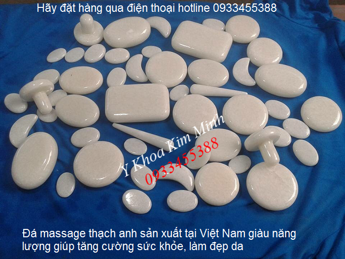 Bán đá massage thạch anh dùng massage mặt sản xuất tại Việt Nam - Y Khoa Kim Minh 0933455388