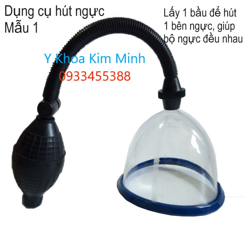 Dụng cụ hút ngực, chỉnh kích thước bộ ngực đều nhau
