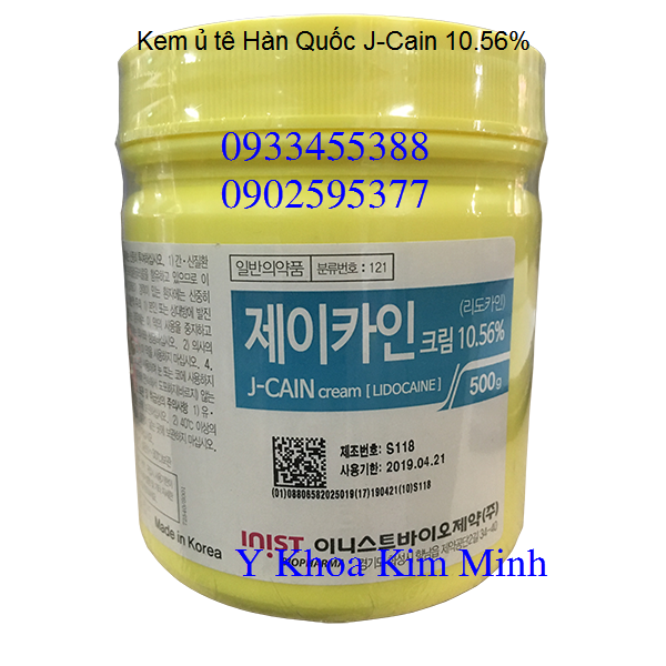 Kem gay te manh Han Quoc 10.56% J-Cain nhap khau phan phoi ban gia si Y Khoa Kim Minh