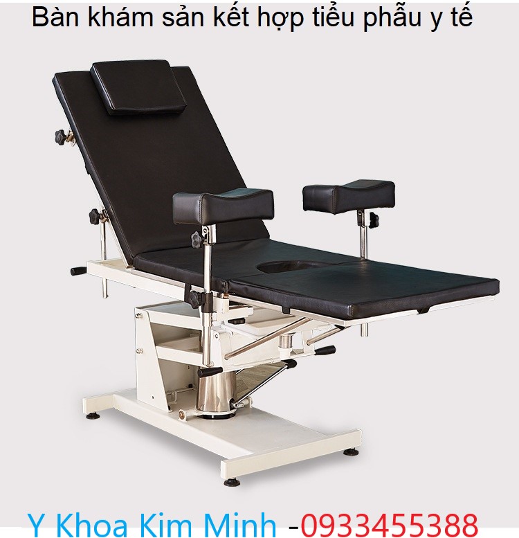 Bàn khám sản kết hợp tiểu phẫu y tế điều khiển bằng điện