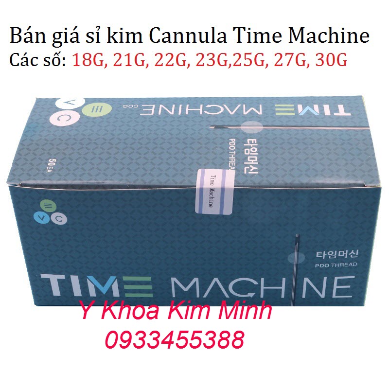 Bán kim cannula Time Machine giá sỉ ở Y Khoa Kim Minh