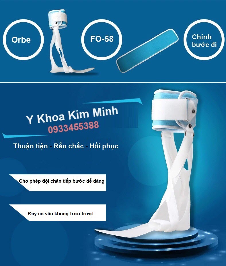 Nep co dinh ban chan cho nguoi tap di phuc hoi chuc nang - Y Khoa Kim Minh