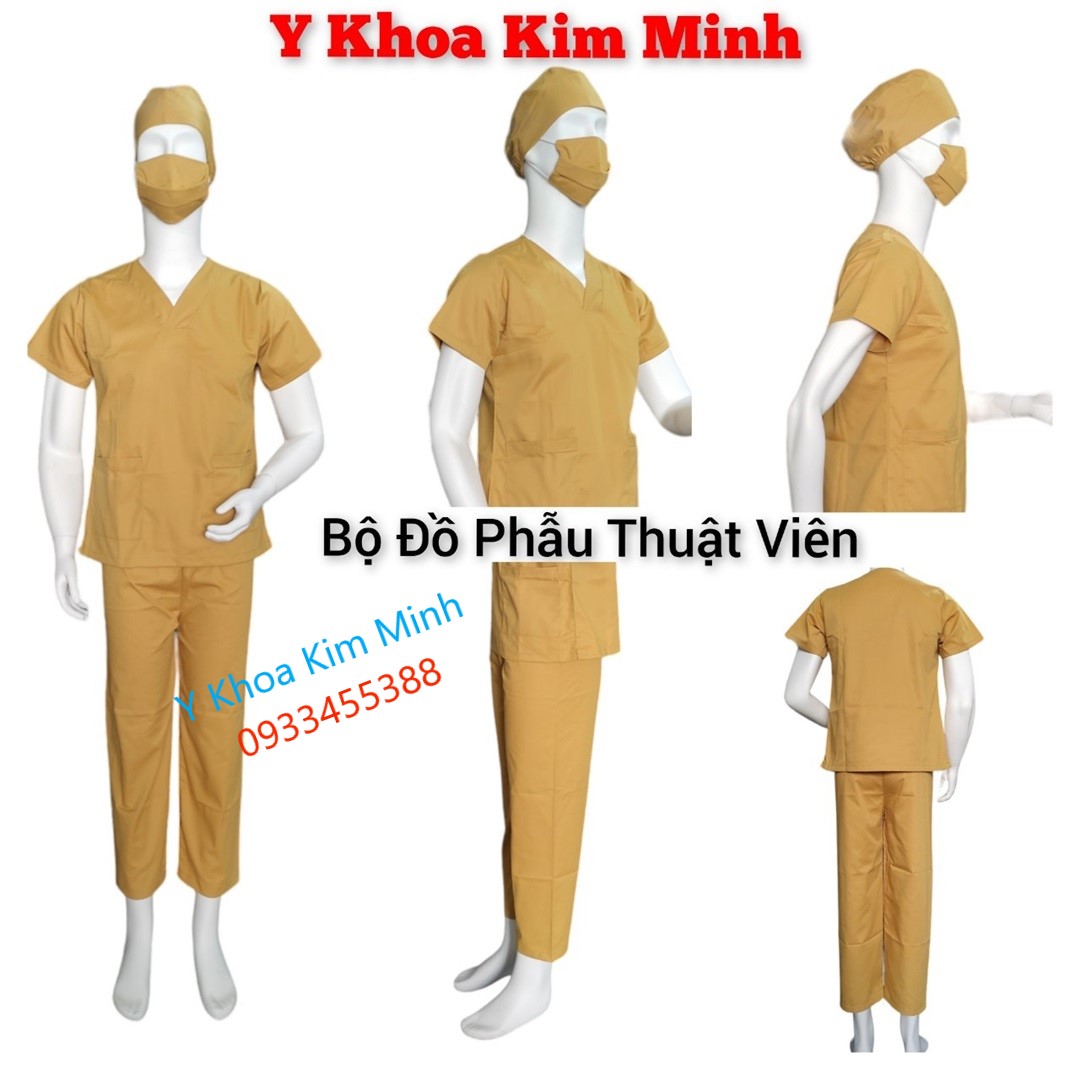 Bán giá sỉ quần áo nón khẩu trang trọn bộ dùng cho phẫu thuật viên y tế giá sỉ