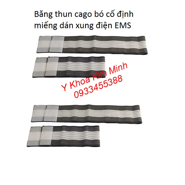 Băng thun cago bó cố định miếng dán xung điên EMS trong ngành vật lý trị liệu - Y Khoa Kim Minh