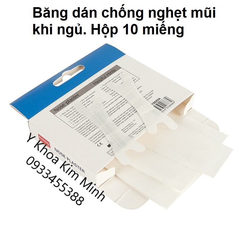 Băng dán chống nghẹt mũi khi ngủ