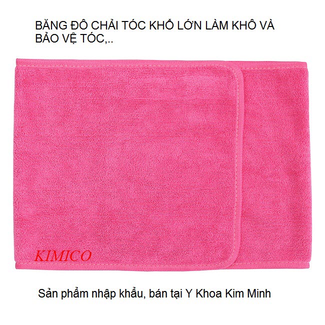 Băng đô chải tóc bảo vệ tóc làm khô tóc khi nằm chăm sóc da tại spa - Y Khoa Kim Minh