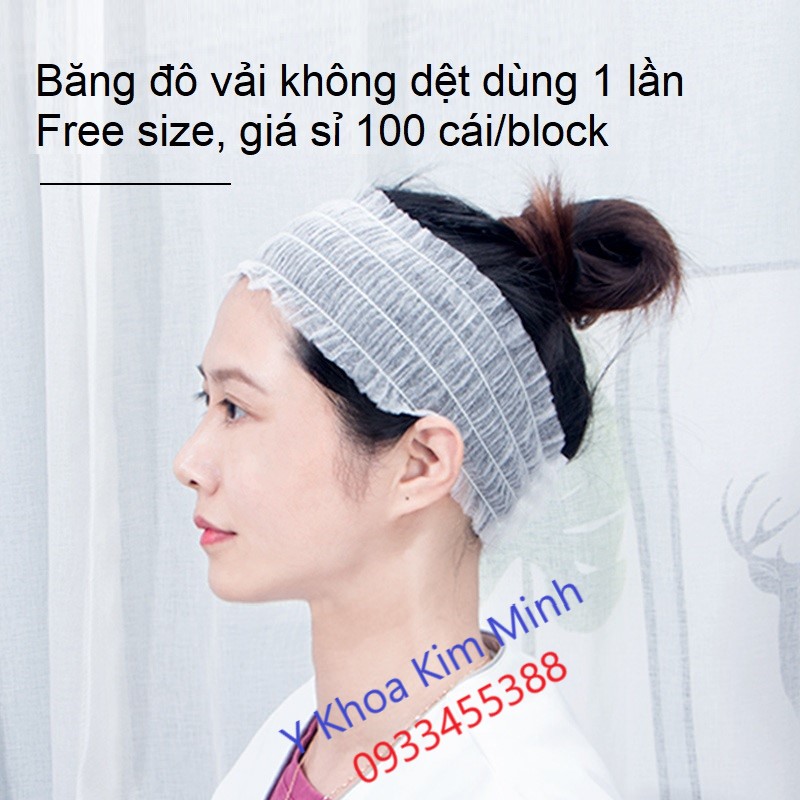 Băng đô vải không dệt dùng 1 lần giá sỉ