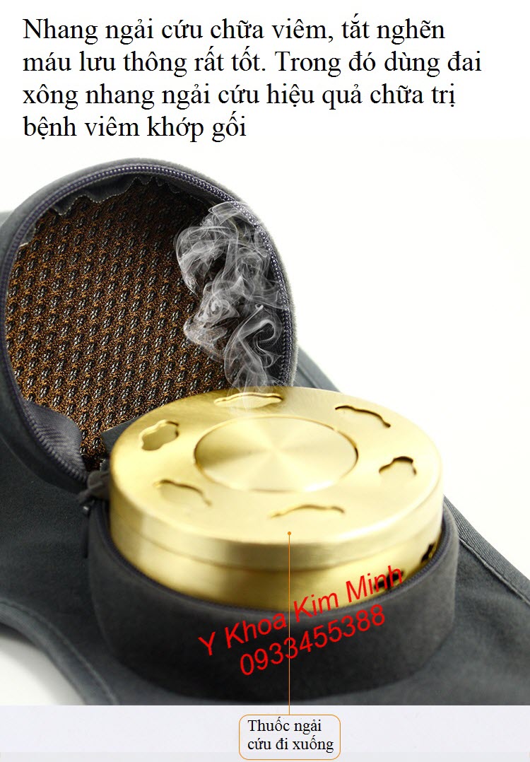 Bầu đồng đựng nhang ngải cứu chữa bệnh viêm khớp gối - Y khoa Kim Minh