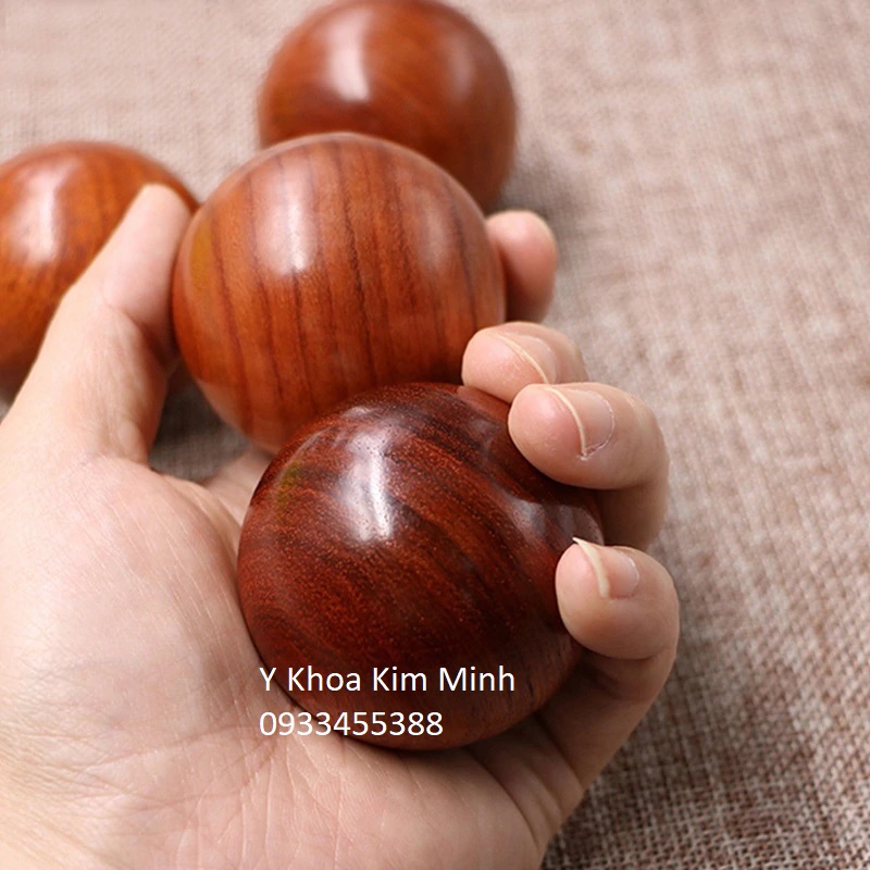 Bi gỗ tập tay cho người bệnh tai biến có kích thước 5cm, 6cm