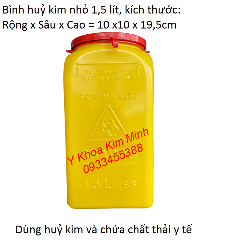 Bình lưu trữ kim loại nhỏ làm bằng nhựa Bình nhựa lưu kim sau khi sử dụng loại nhỏ bằng nhựa