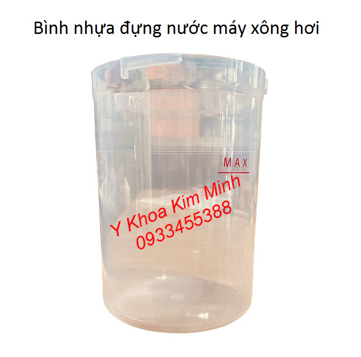 Bình chứa nước máy xông hơi mặt dùng tại Spa Thẩm Mỹ Viện