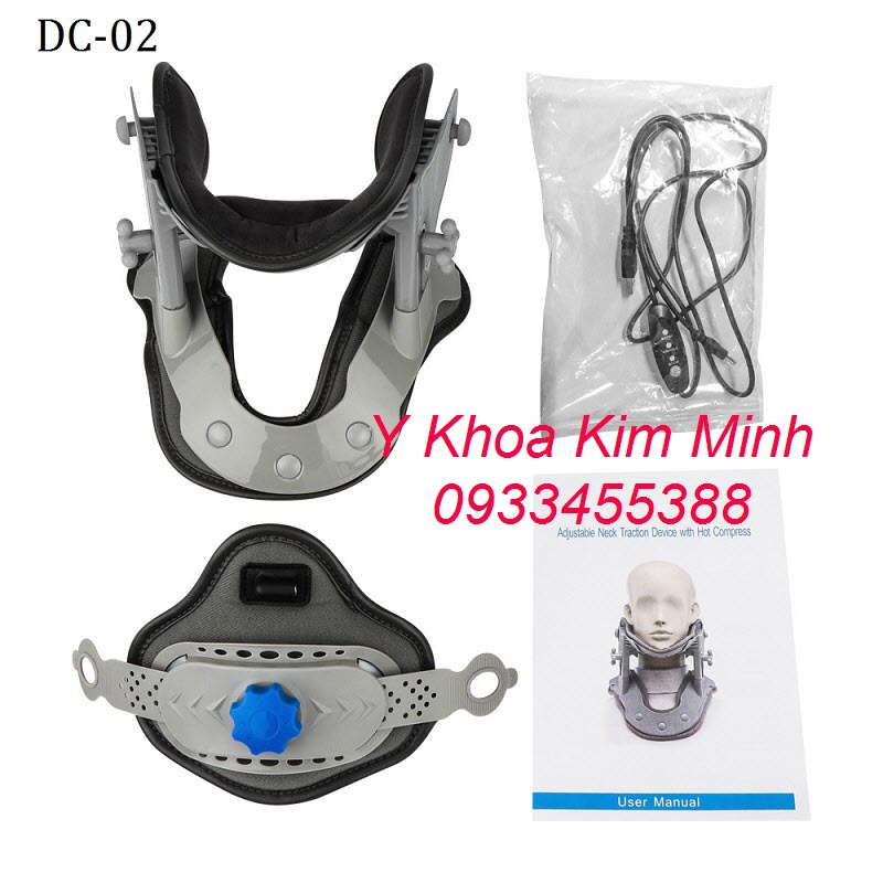 Bộ đai kéo cột sống cổ có nhiệt hồng ngoại DC-02