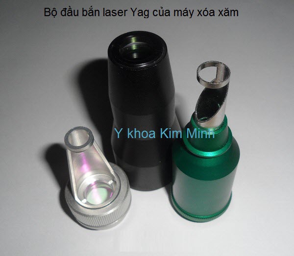 Bộ đầu bắn máy laser xóa xăm Y Khoa Kim Minh