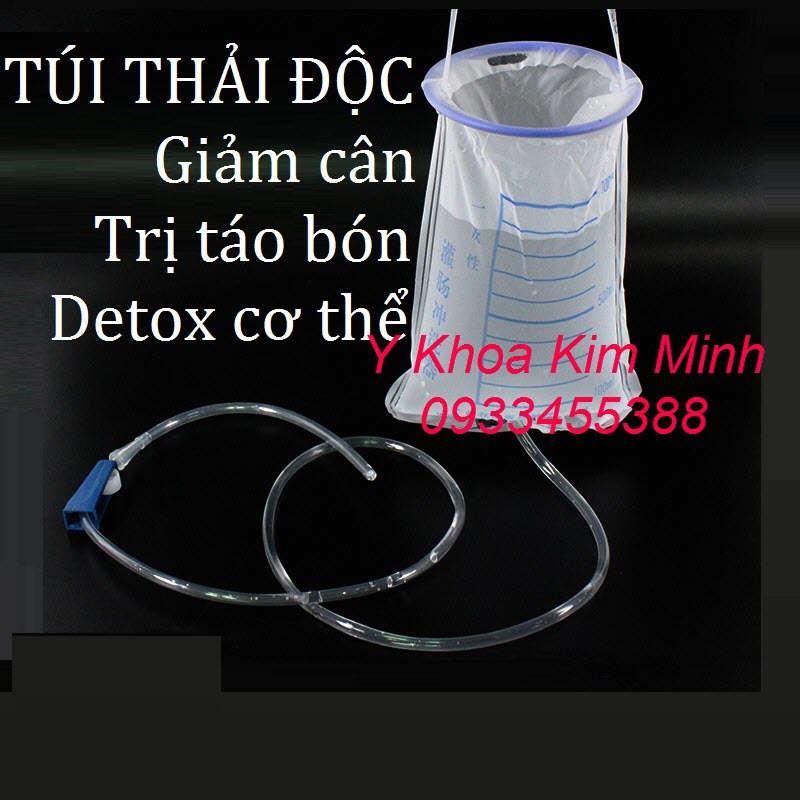 Bộ dụng cụ detox thải độc cơ thể, dùng thục tháo hậu môn