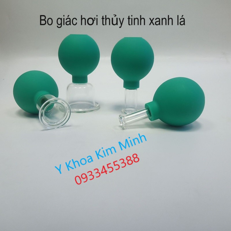 Bo giac hoi thuy tinh xanh la