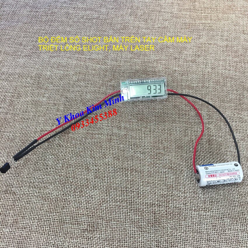 Bộ đếm số shot bắn tay cầm máy Elight OPT, Laser - Y khoa Kim Minh Bộ đếm số shot trên tay cầm máy triệt lông Elight OPT SHR Laser bán tại Tp Hồ Chí Minh - Y Khoa Kim Minh 0933455388