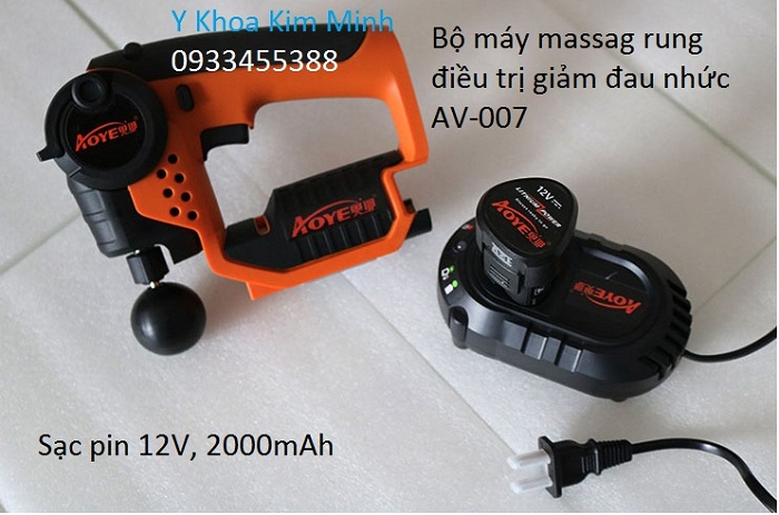 May massage rung 8 dau dung cho nganh vat ly tri lieu giam dau co xuong khop - Y Khoa Kim Minh