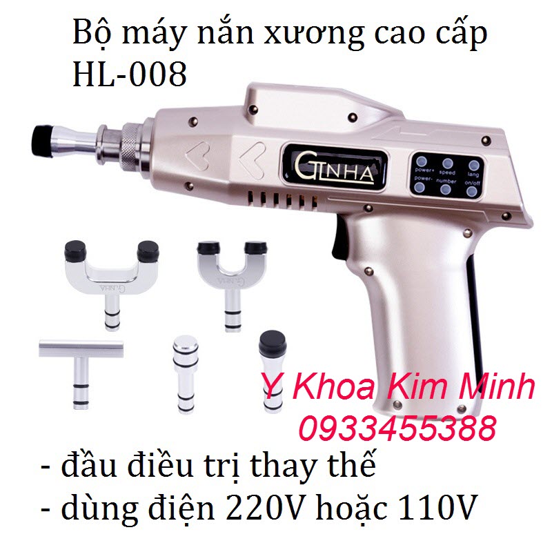 Bộ súng nắn xương cao cấp HL-008 bán tại Tp.HCM