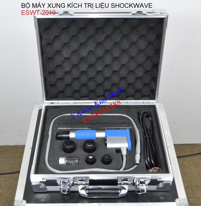 Bộ máy xung kích trị liệu shockwave ESWT-2019 - Y khoa Kim Minh 0933455388