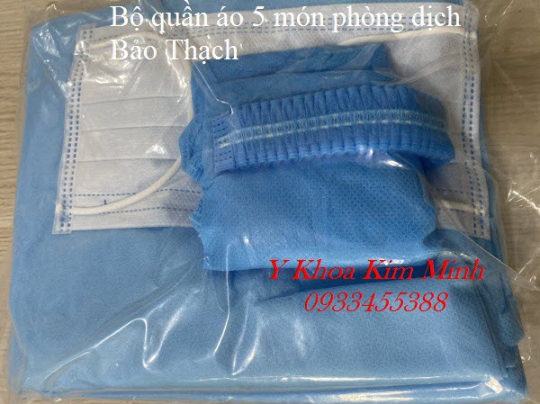 Cung cấp trang phục phòng dịch 5 món giá sỉ tại Tp Hồ Chí Minh - Y Khoa Kim Minh