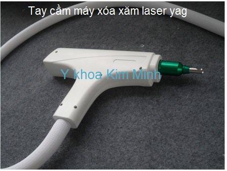 Bán tay cầm máy laser xóa xăm tattoo Y Khoa Kim Minh