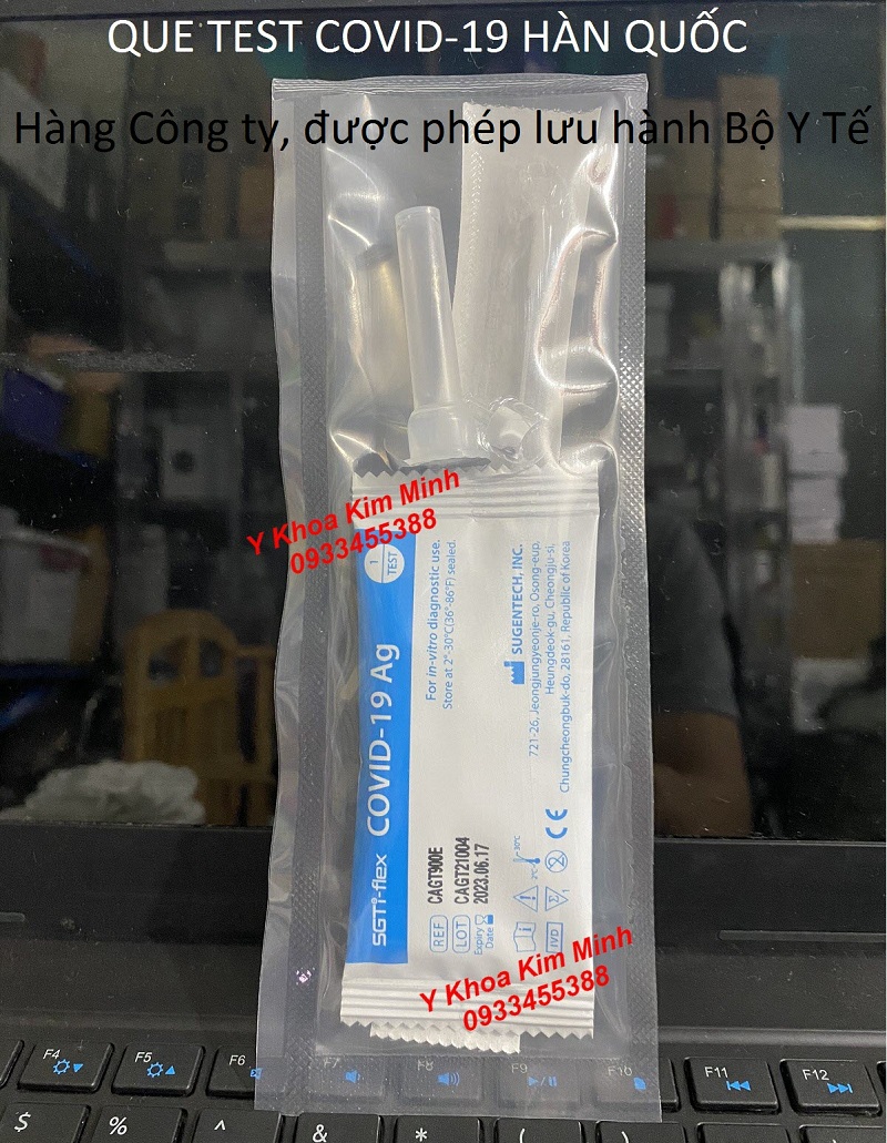 Bộ test xét nghiệm virus Covid-19 bán lẻ tại Tp.HCM