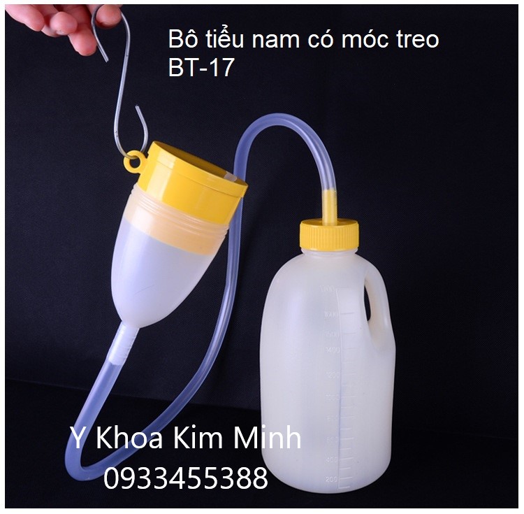 Bô tiểu nam có móc treo BT-17