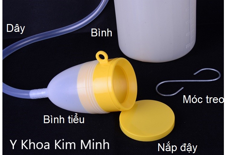 Bình tiểu nam, bô tiểu nam dùng treo tại giường