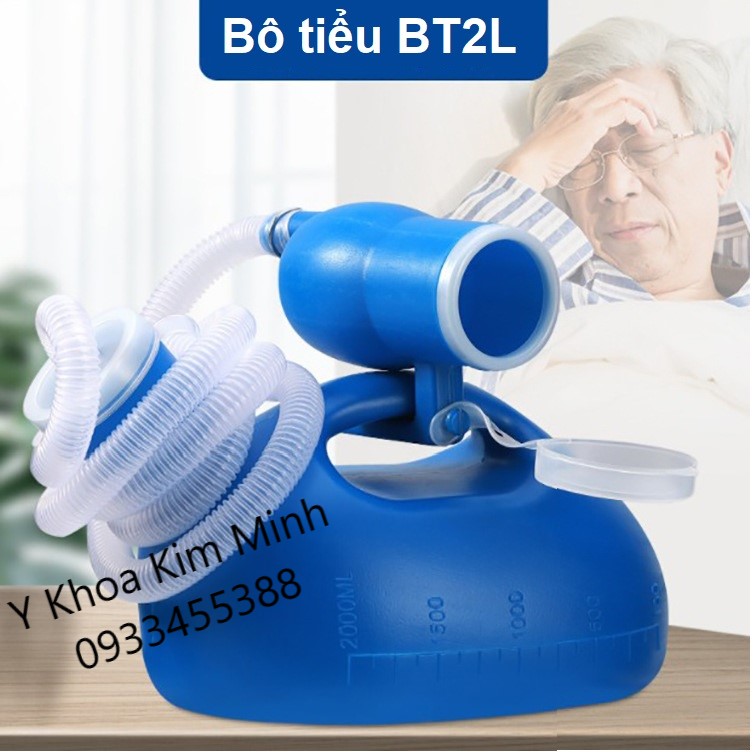 Bô tiểu nam màu xanh bán ở Tp HCM