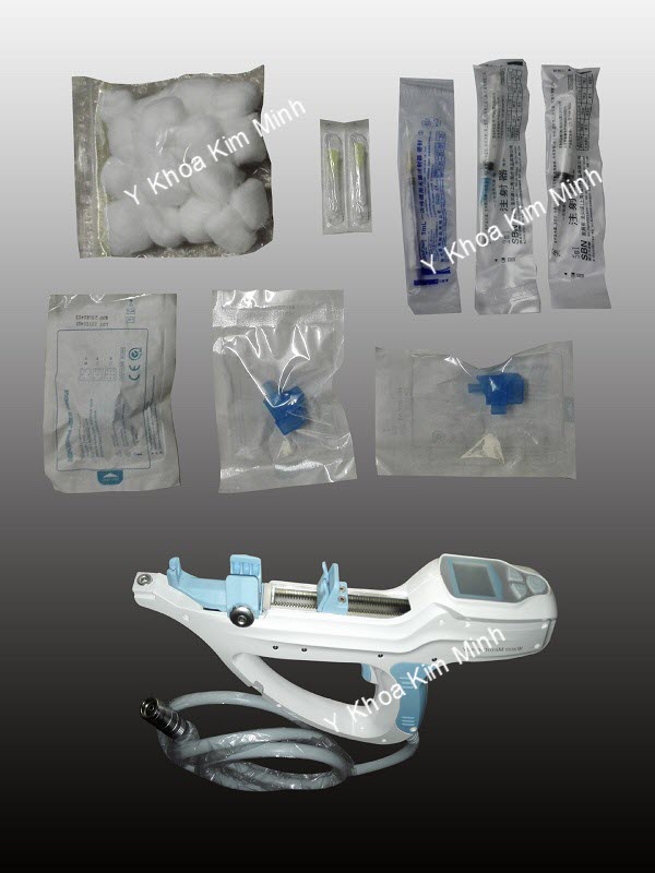 May bom tiem botox truc tiep vao da Y Khoa Kim Minh