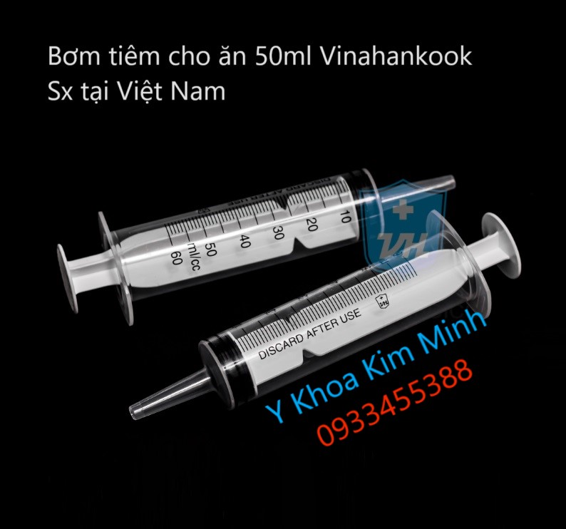 Bơm tiêm cho ăn 50ml vinahankook Việt Nam bán ở Tp.HCM