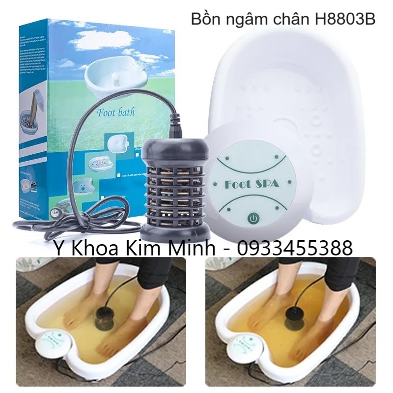 Bồn ngâm chân thải độc ion 1 người H8803B