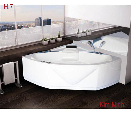 bồn tắm massage g&oacute;c thủy lực 